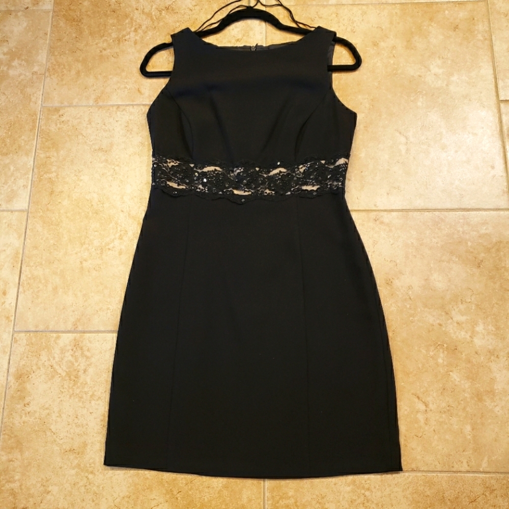 NWT DAWN JOY After Five Black Dress - Size 5/6